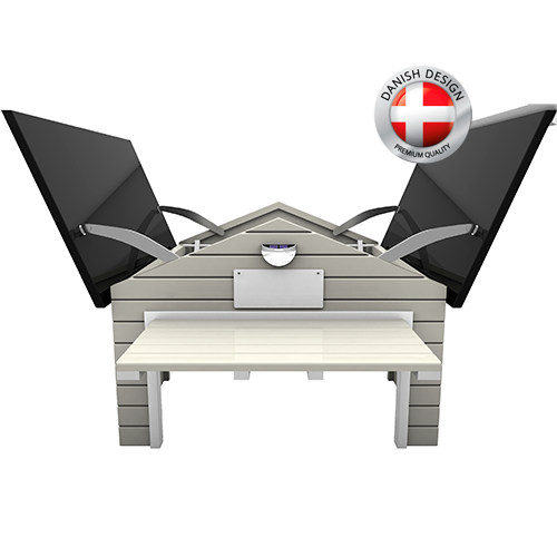 Auto-Mow My Robot Home Plus robotic mower garage from Danarm