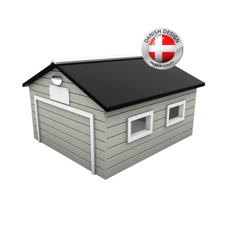 Auto-Mow My Robot Home Plus robotic mower garage from Danarm