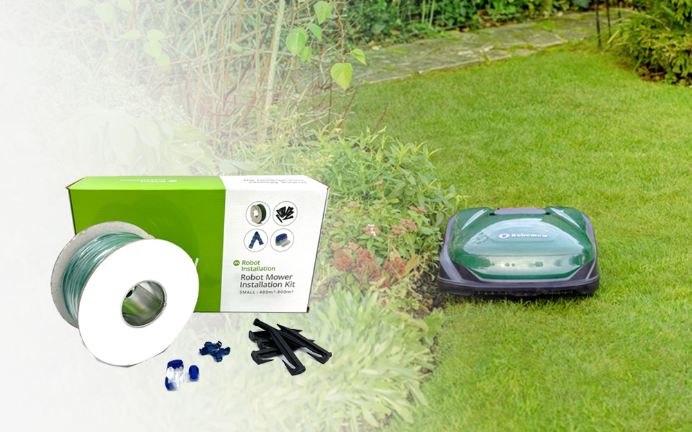 Robotic mower installation supplies